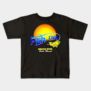 Fish On Amazon Kids T-Shirt